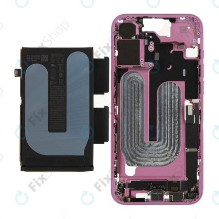 Ramă Mijlocie cu Baterie iPhone 16 Plus | Pink | ZD076-00686 | Genuine Apple