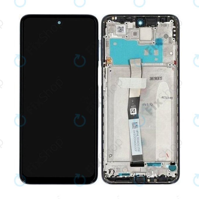Xiaomi Redmi Note 9 Pro - Ecran LCD + Sticlă Tactilă + Ramă (Glacier White) - 560002J6B200 Genuine Service Pack