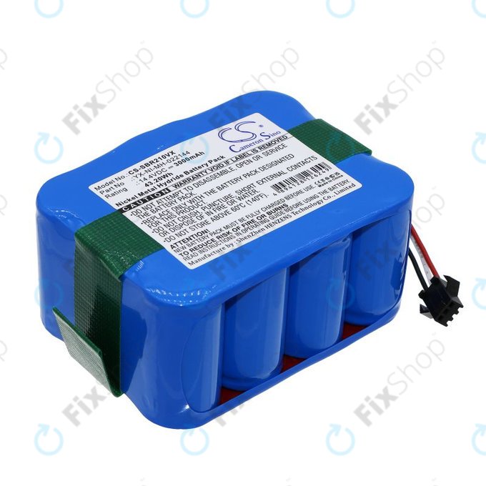 Baterie pentru Sencor SVC9031BK, Bobsweep, Carneo, Samba, Vileda, Wisdom, 3000mAh, Ni-MH, 14.4V, YX-NI-022144-COR, HQ
