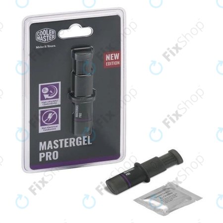 Pastă termoconductoare MasterGel Pro V2 pentru CPU, 4g, gri