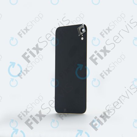 Apple iPhone XR - Sticlă Carcasă Spate + Sticlă Camere (Black)