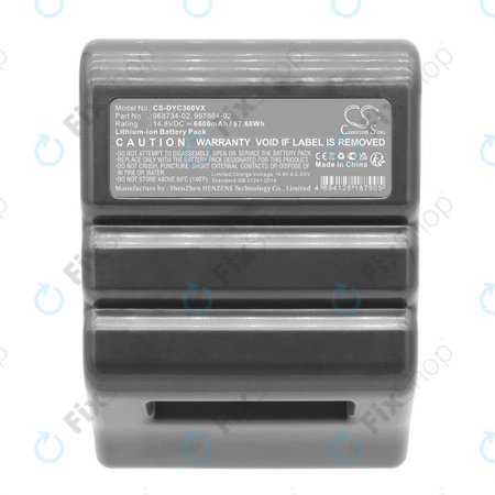 Dyson 360 Vis Nav, Heurist (2020) - Baterie 968734-02, 967864-02 Li-Ion 14.8V 6600mAh HQ