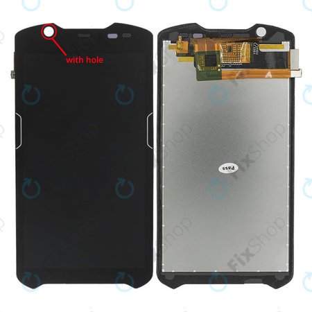 Zebra TC52, TC57 - Ecran LCD + Sticlă Tactilă TFT (cu decupaj)