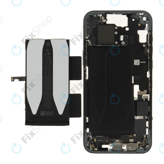 Ramă Mijlocie cu Baterie iPhone 15 Plus | Black | ZD076-00674 | Genuine Apple