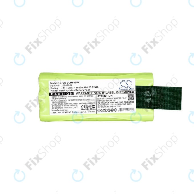 Dirt Devil Libero M606, M606-1, M606-2, M606-3, M606-4, M607, M612 - Baterie 0607004, 0612014 Ni-MH 14.4V 1800mAh HQ
