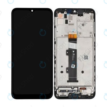 Motorola Moto G20 XT2128 - Ecran LCD + Sticlă Tactilă + Ramă (Breeze Blue) - 5D68C18521 Genuine Service Pack
