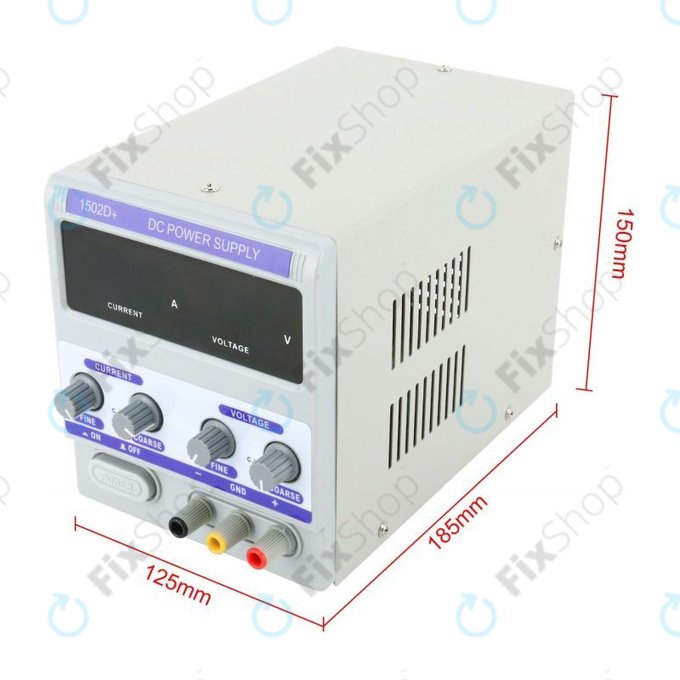 Dingke 1502D+ - Sursă de alimentare reglabilă (0-15V, 0-2A, 230V EU)