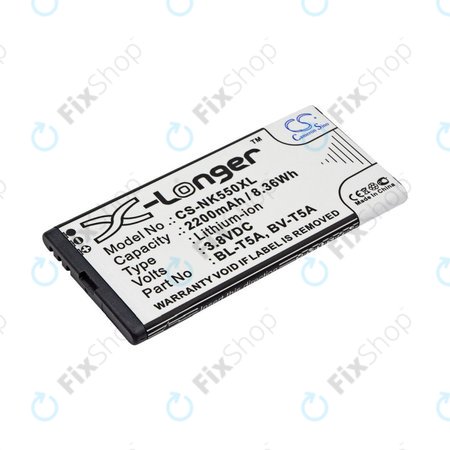 Baterie pentru Nokia Lumia 730, 2200mAh, Li-Ion, 3.8V, BL-T5A, HQ