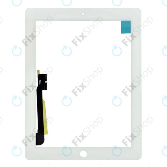 Sticlă Tactilă pentru iPad 3, iPad 4, White