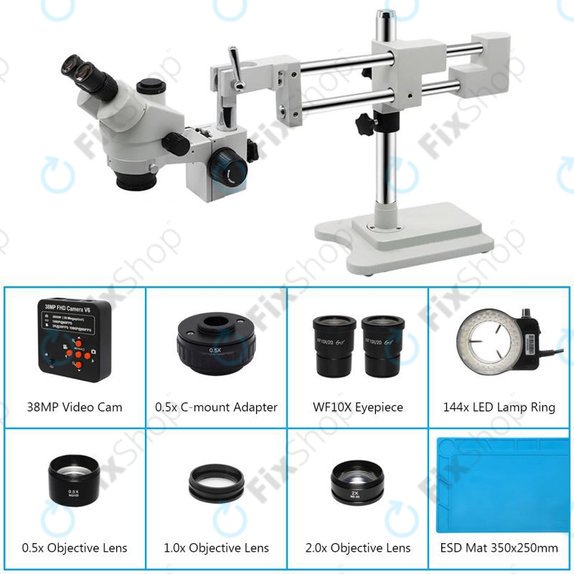 Microscop FX179 - Cameră 38MP, HDMI