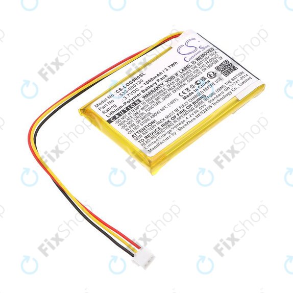 Baterie pentru Logitech G403, G703, G900, G903, 1000mAh, Li-Pol, 3.7V, 533-000130, HQ