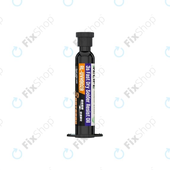 Relife RL-UVH902B - Mască UV Rezistentă de lipit - 10ml (Negru)