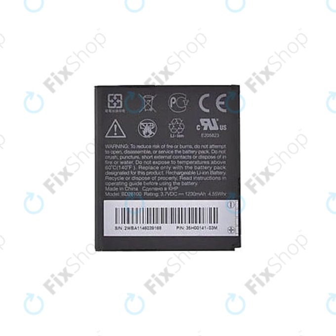 HTC Desire HD - Baterie BD26100 1230mAh