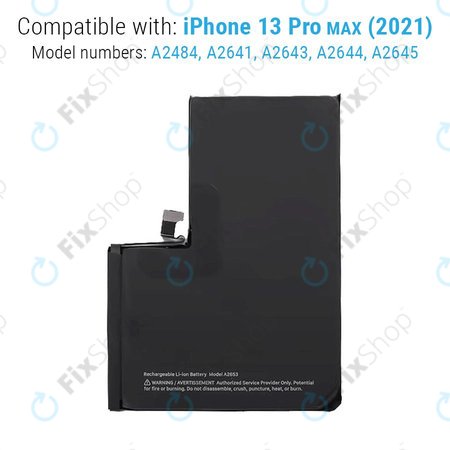 Apple iPhone 13 Pro Max - Baterie A2653 4352mAh Service Pack