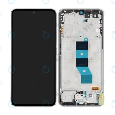 Xiaomi Poco M7 Pro 5G - Ecran LCD + Sticlă Tactilă + Ramă (Silver) - 5600070O17P00 Genuine Service Pack