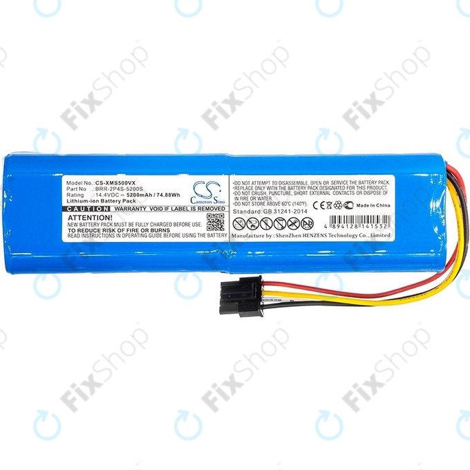 Xiaomi Dreame D-series, F-series, L-series, W-series, Z-series - Baterie BRR-2P4S-5200 Li-Ion 14.4V 5200mAh HQ