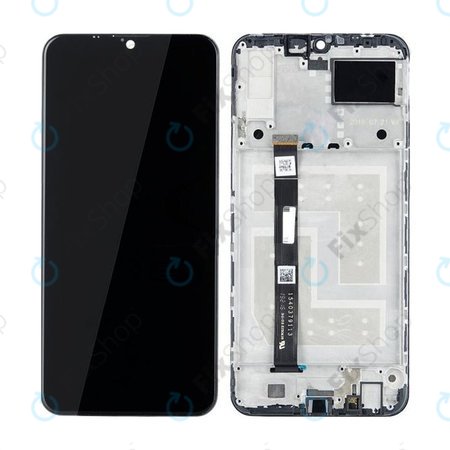 Lenovo K10 Note - Ecran LCD + Sticlă Tactilă + Ramă (Black) TFT