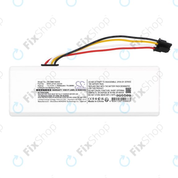 Baterie pentru Xiaomi Dreame MC1808, Roborock 1C, 5200mAh, Li-Ion, 14.4V, BRR-2P4S-2600S, HQ
