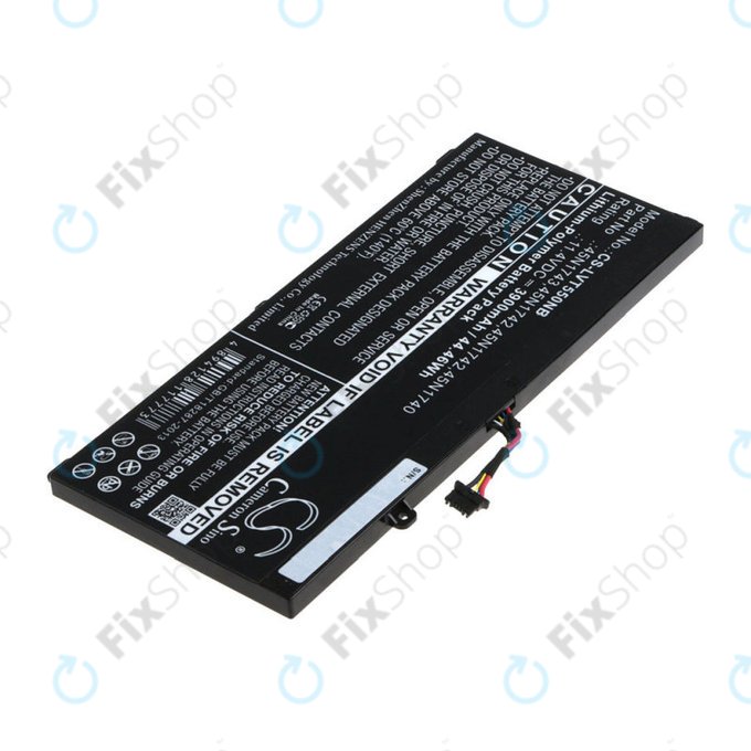 Baterie pentru Lenovo ThinkPad T550, T560, W550, 3900mAh, Li-Pol, 11.4V, 45N1743, HQ