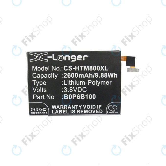 HTC One M8 - Baterie BOP6B100 2600mAh HQ