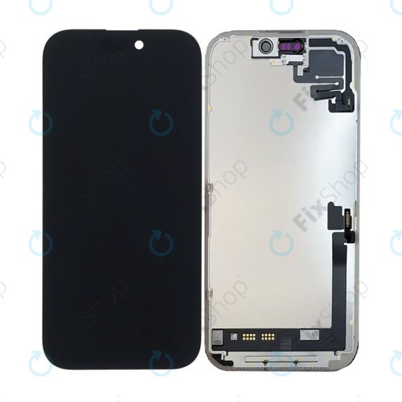 Ecran pentru iPhone 17, Sticlă tactilă cu ramă, Refurbished