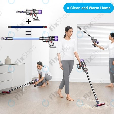 Dyson V12 - Tija de aspirare (Albastru)