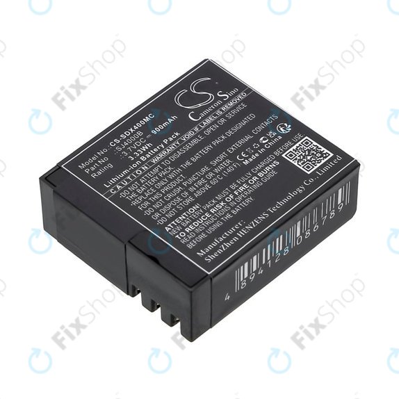 Baterie pentru SJCAM SJ4000, SJ5000, 900mAh, Li-Ion, 3.7V, SJ4000B, HQ