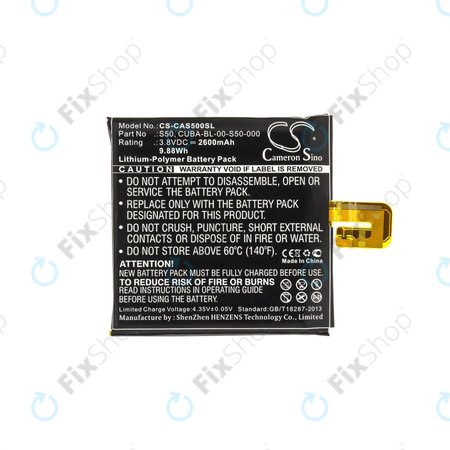 Caterpillar CAT S50 - Baterie CUBA-BL-00-S50-000 2600mAh HQ