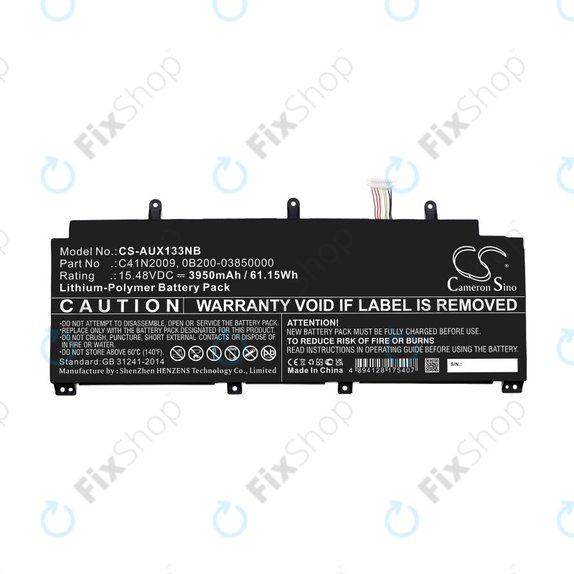 Baterie pentru Asus ROG Flow X13 GV301QE-K6008, 3950mAh, Li-Pol, 15.48V, C41N2009, HQ