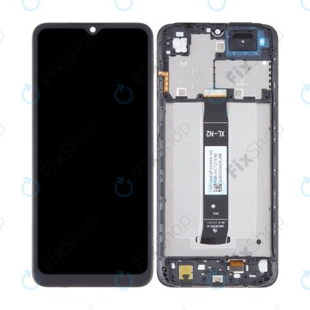Xiaomi Redmi A2 - Ecran LCD + Sticlă Tactilă + Ramă (Onyx Black) TFT
