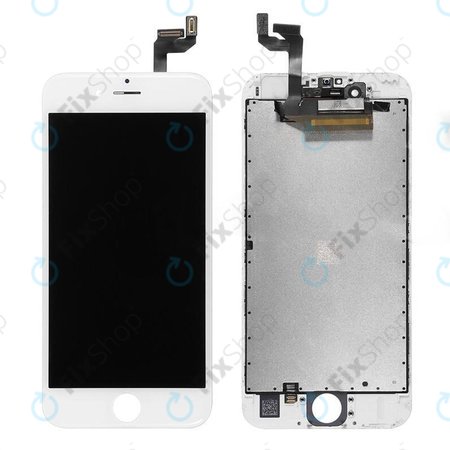 Apple iPhone 6S - Ecran LCD + Sticlă Tactilă + Ramă (White) In-Cell FixPremium