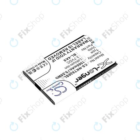 Baterie pentru Nokia 6300 4G, Nokia 8000 4G, 1500mAh, Li-Ion, 3.7V, BL-4AX, HQ