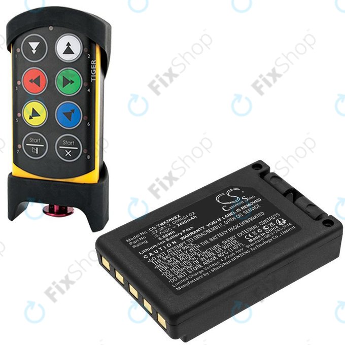 Baterie pentru Tele Radio TG-TXMNL, 2400mAh, Li-Ion, 3.7V, D00004-02, HQ