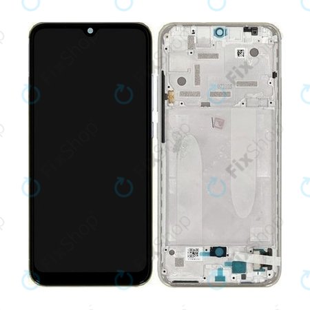 Xiaomi Mi A3 - Ecran LCD + Sticlă Tactilă + Ramă (More than White) TFT