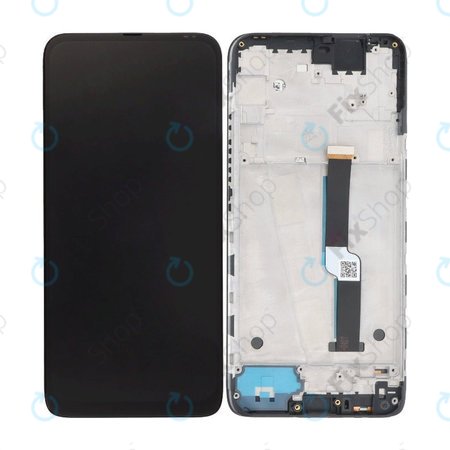 Motorola One Fusion Plus - Ecran LCD + Sticlă Tactilă + Ramă (Black) TFT