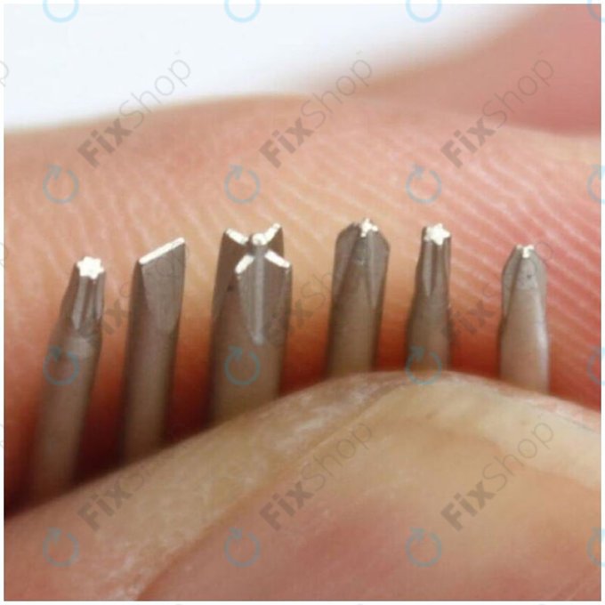 Nanch 6in1 Portabil - Șurubelniță de Precizie din Oțel Vanadiu