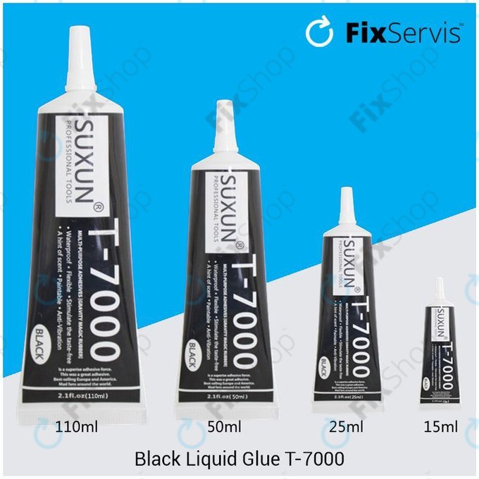 Lipici Adeziv T-7000 - 15ml (Negru)