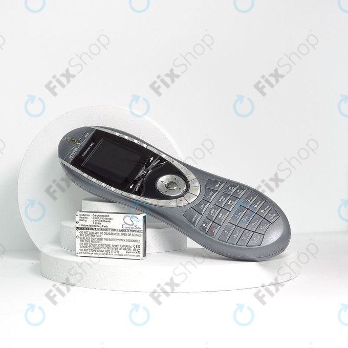 Baterie pentru Logitech Harmony 720, 780, 880, 890, 900, 950mAh, Li-Ion, 3.7V, R-IG7, HQ
