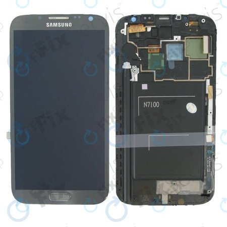 Samsung Galaxy Note 2 N7100 - Sticlă Tactilă (White)