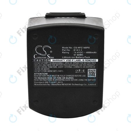 Baterie pentru Hilti SFC14-A, SFH140A, 4000mAh, Li-Ion, 14.4V, B14/3.3, HQ