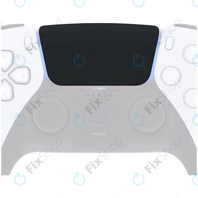 Capac touchpad V2.0 (Black) pentru controler Sony PlayStation 5 DualSense