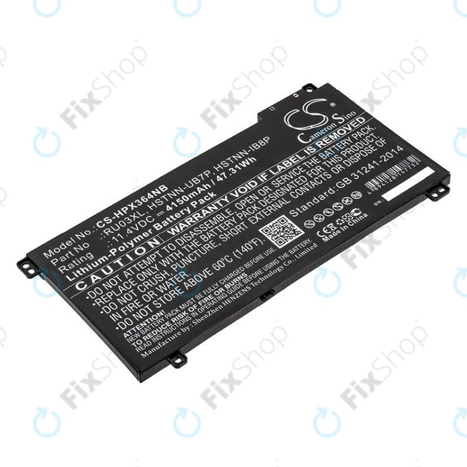 Baterie pentru HP ProBook x360 440 G1, x360 11 G3, 4150mAh, Li-Pol, 11.4V, HSTNN-UB7P, HQ