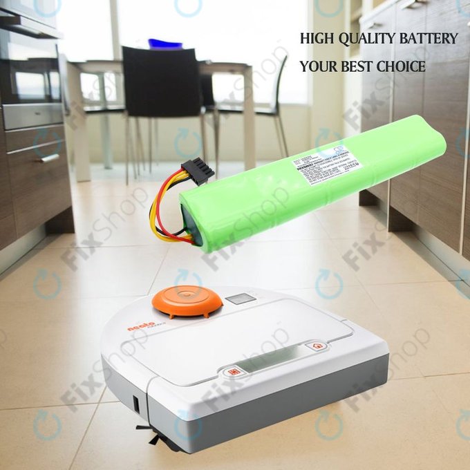 Baterie pentru Neato Botvac 70, 75, 80, 85, 2000mAh, Ni-MH, 12V, NX2000SCx10, HQ