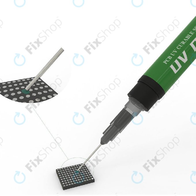 Mască de lipire cu întărire UV (Solder Mask), Verde, 2UUL SC53