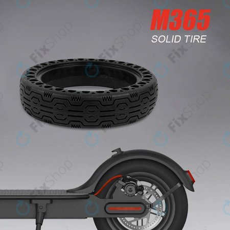 Xiaomi Mi Electric Scooter 1S, 2 M365, Essential, Pro, Pro 2 - Anvelopă Durabilă Completă Tubeless (Tip 2) (Black)