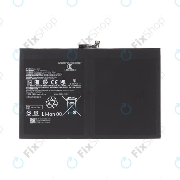 Xiaomi Redmi Pad Pro 5G - Baterie 10000mAh