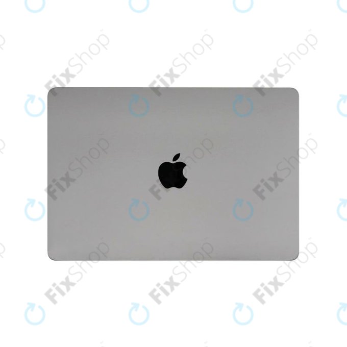 Display LCD pentru MacBook Air 15", A3114 (2024), cu sticlă frontală și capac, Space Gray, 661-40259, Genuine Apple