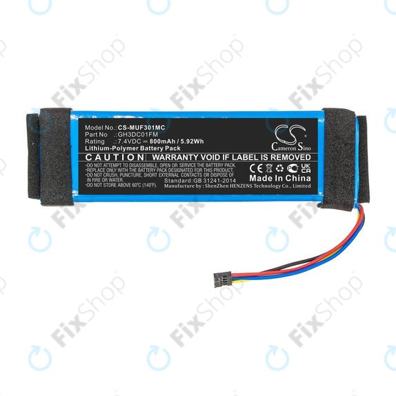 Baterie pentru Xiaomi Fimi Palm, 800mAh, Li-Pol, 7.4V, GH3DC01FM, HQ