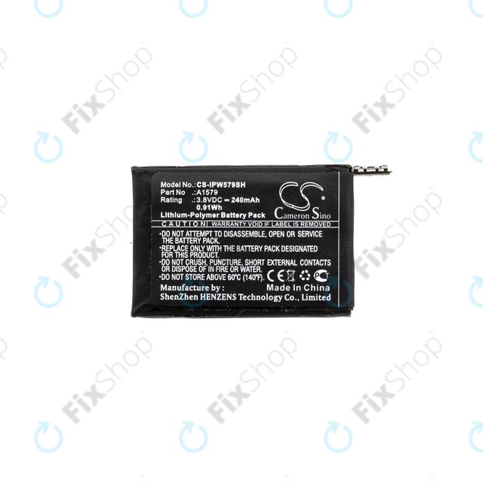 Baterie pentru Apple Watch 1 42 mm, 240mAh, Li-Pol, 3.8 V, A1579, HQ