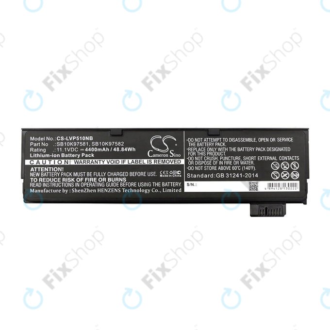 Baterie pentru Lenovo ThinkPad P51, T470, T570, 4400mAh, Li-Ion, 11.1V, SB10K97581, HQ